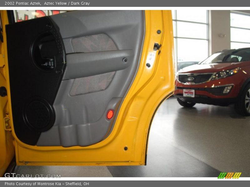 Aztec Yellow / Dark Gray 2002 Pontiac Aztek