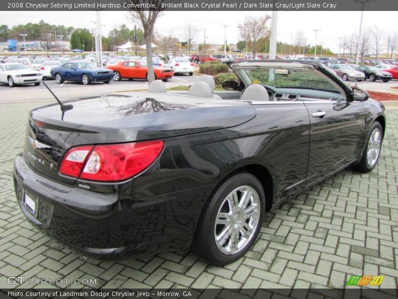  2008 Sebring Limited Hardtop Convertible Brilliant Black Crystal Pearl