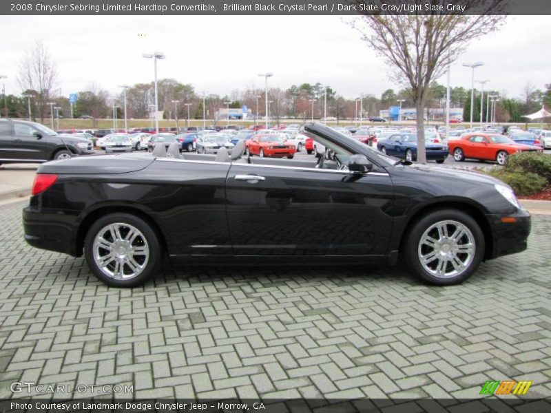  2008 Sebring Limited Hardtop Convertible Brilliant Black Crystal Pearl