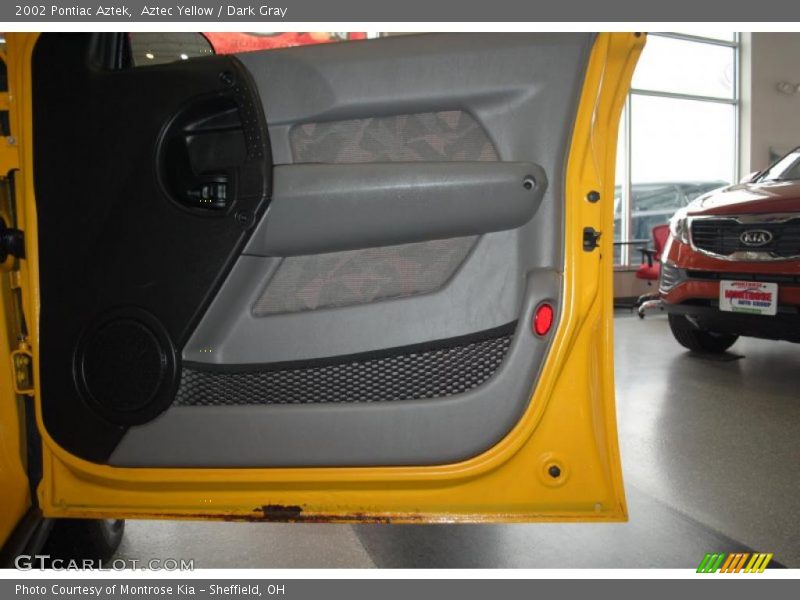 Aztec Yellow / Dark Gray 2002 Pontiac Aztek
