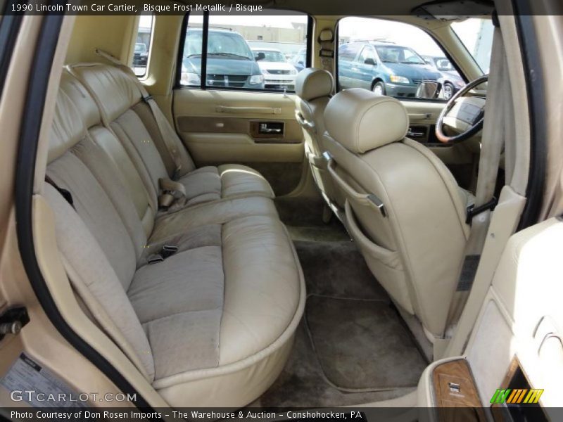  1990 Town Car Cartier Bisque Interior