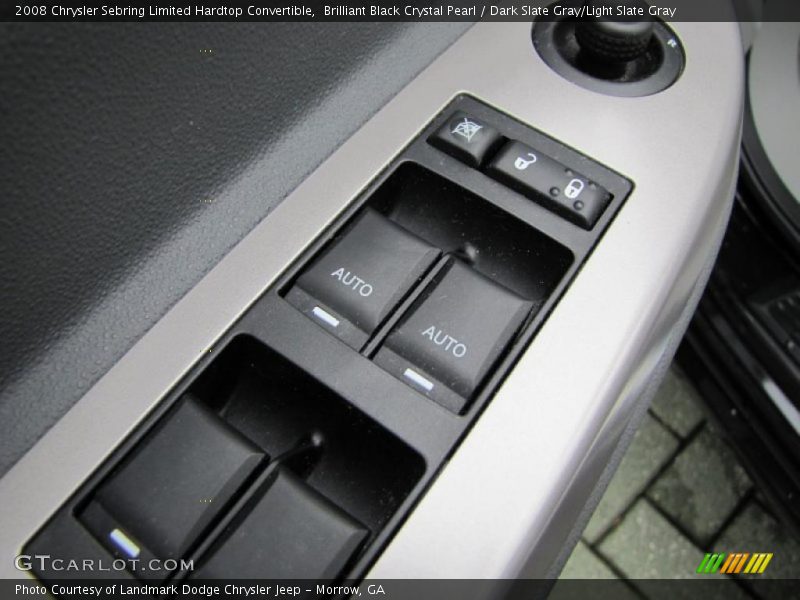 Controls of 2008 Sebring Limited Hardtop Convertible