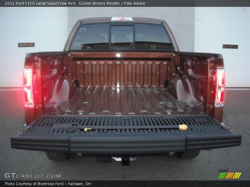 Golden Bronze Metallic / Pale Adobe 2011 Ford F150 Lariat SuperCrew 4x4