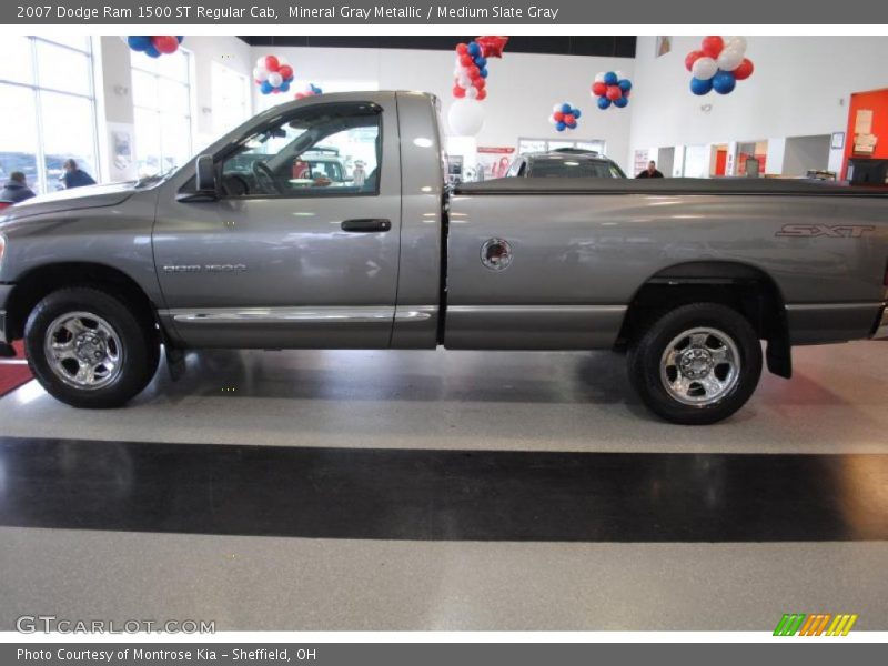Mineral Gray Metallic / Medium Slate Gray 2007 Dodge Ram 1500 ST Regular Cab