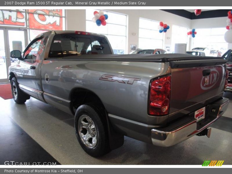 Mineral Gray Metallic / Medium Slate Gray 2007 Dodge Ram 1500 ST Regular Cab