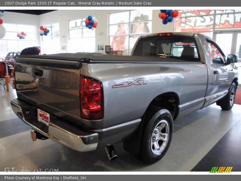 Mineral Gray Metallic / Medium Slate Gray 2007 Dodge Ram 1500 ST Regular Cab