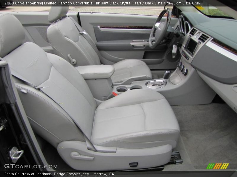  2008 Sebring Limited Hardtop Convertible Dark Slate Gray/Light Slate Gray Interior
