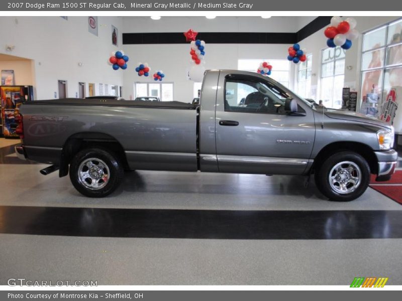 Mineral Gray Metallic / Medium Slate Gray 2007 Dodge Ram 1500 ST Regular Cab
