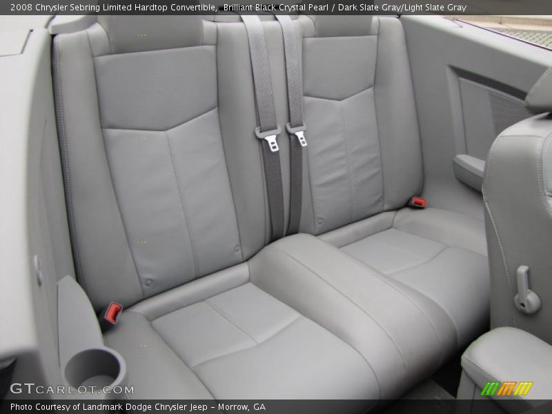  2008 Sebring Limited Hardtop Convertible Dark Slate Gray/Light Slate Gray Interior