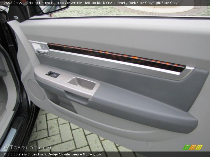 Door Panel of 2008 Sebring Limited Hardtop Convertible