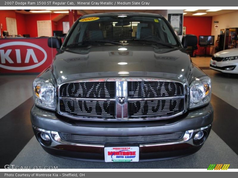 Mineral Gray Metallic / Medium Slate Gray 2007 Dodge Ram 1500 ST Regular Cab