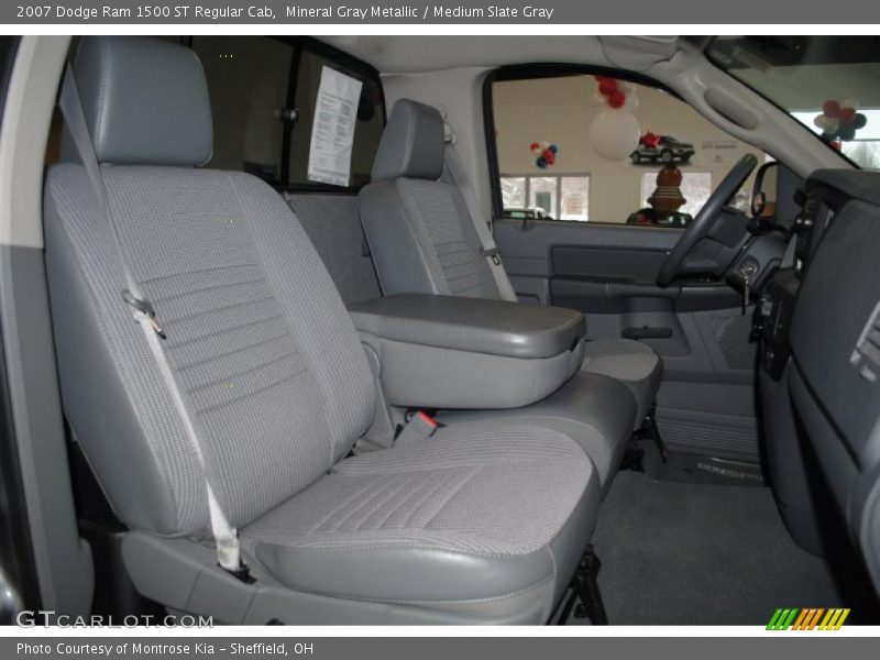 Mineral Gray Metallic / Medium Slate Gray 2007 Dodge Ram 1500 ST Regular Cab