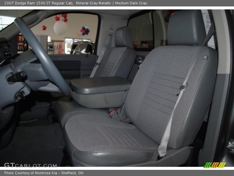 Mineral Gray Metallic / Medium Slate Gray 2007 Dodge Ram 1500 ST Regular Cab