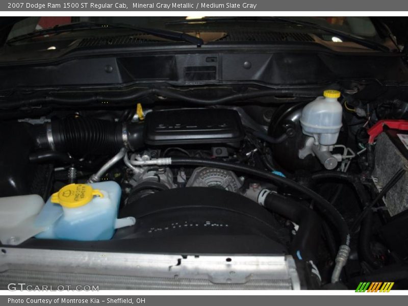 Mineral Gray Metallic / Medium Slate Gray 2007 Dodge Ram 1500 ST Regular Cab