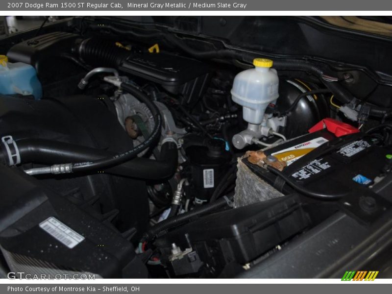 Mineral Gray Metallic / Medium Slate Gray 2007 Dodge Ram 1500 ST Regular Cab