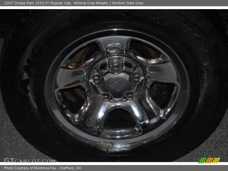 Mineral Gray Metallic / Medium Slate Gray 2007 Dodge Ram 1500 ST Regular Cab