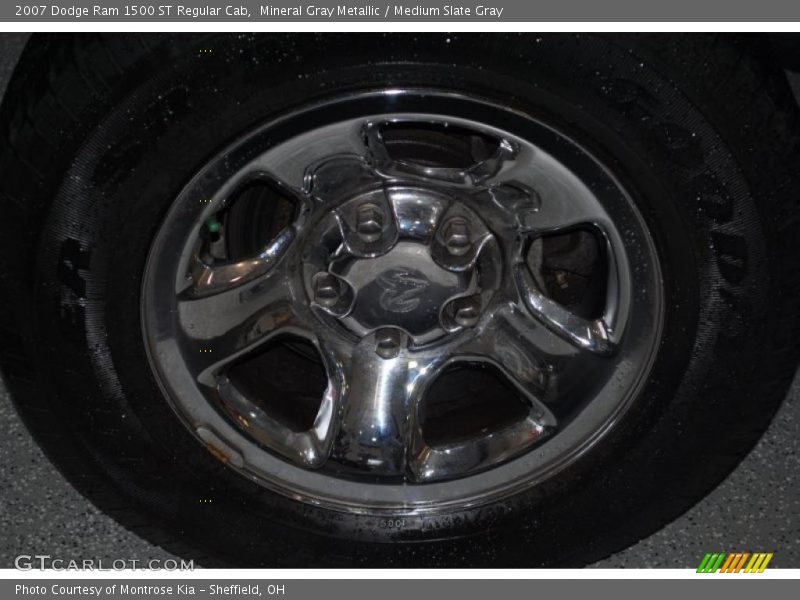 Mineral Gray Metallic / Medium Slate Gray 2007 Dodge Ram 1500 ST Regular Cab
