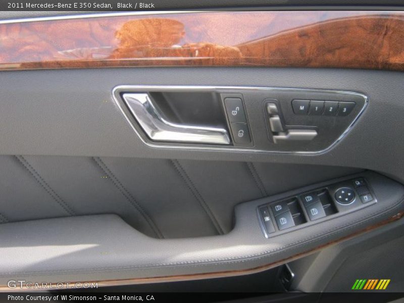 Black / Black 2011 Mercedes-Benz E 350 Sedan