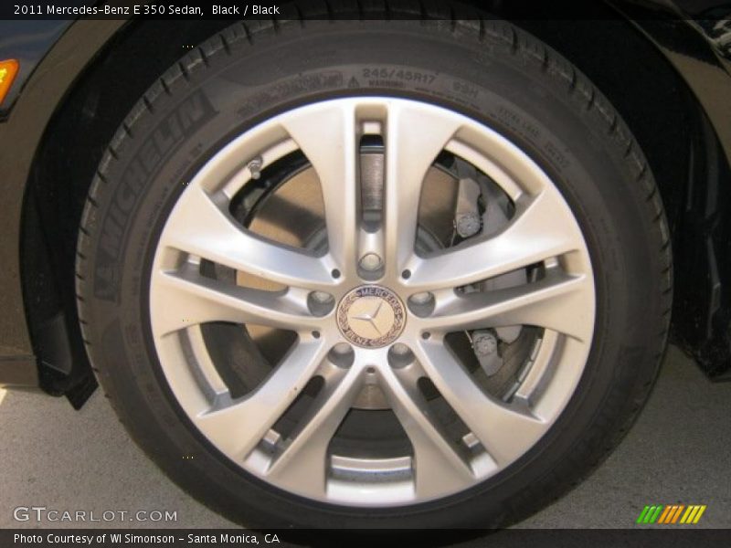 Black / Black 2011 Mercedes-Benz E 350 Sedan