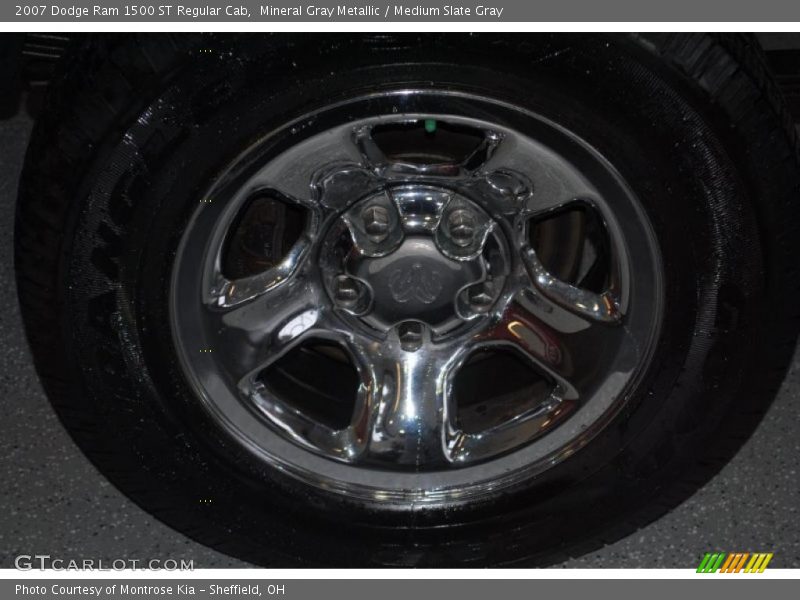 Mineral Gray Metallic / Medium Slate Gray 2007 Dodge Ram 1500 ST Regular Cab