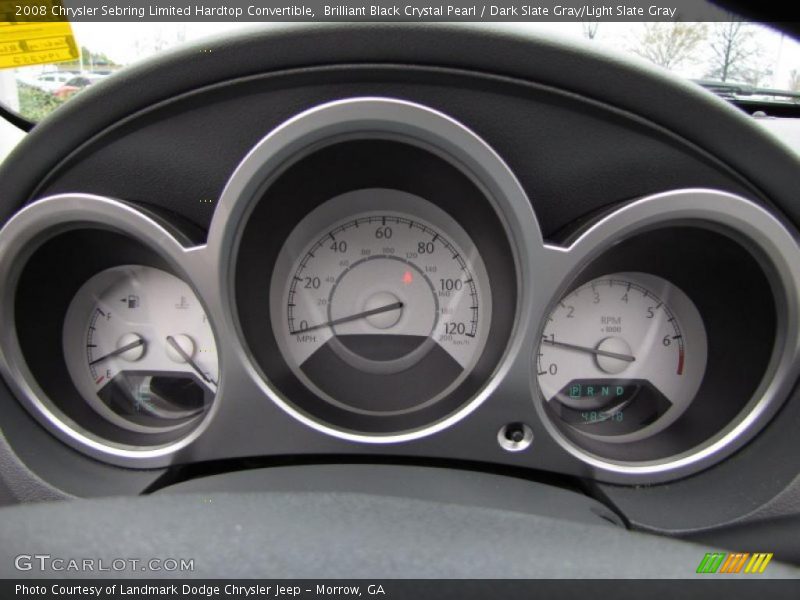  2008 Sebring Limited Hardtop Convertible Limited Hardtop Convertible Gauges