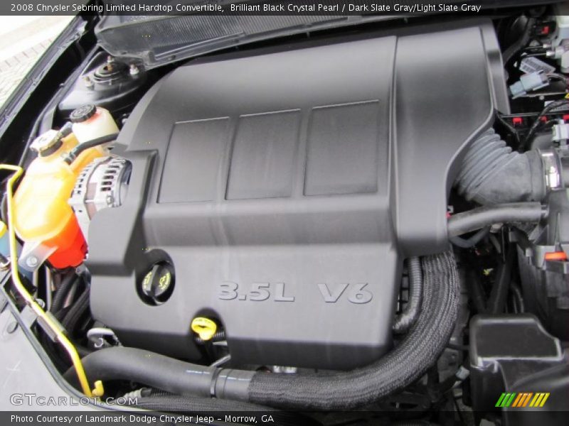  2008 Sebring Limited Hardtop Convertible Engine - 3.5 Liter SOHC 24-Valve V6