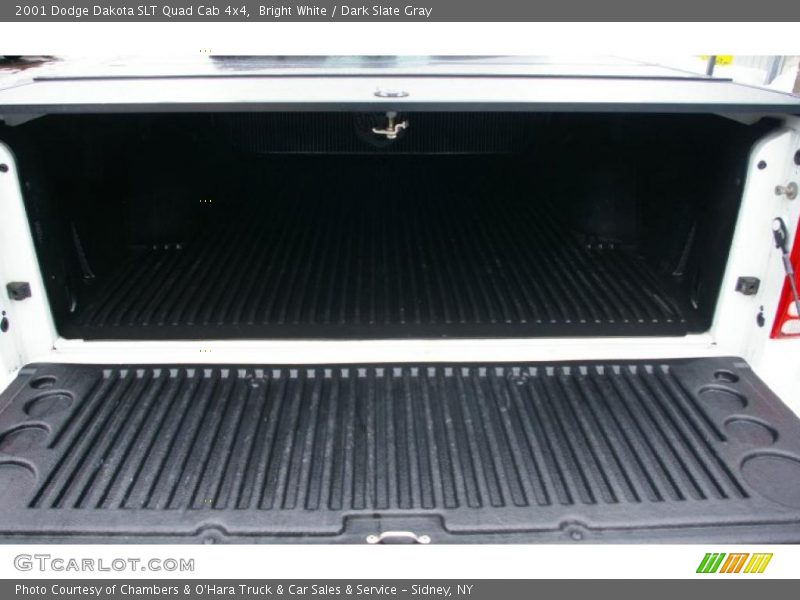 Bright White / Dark Slate Gray 2001 Dodge Dakota SLT Quad Cab 4x4