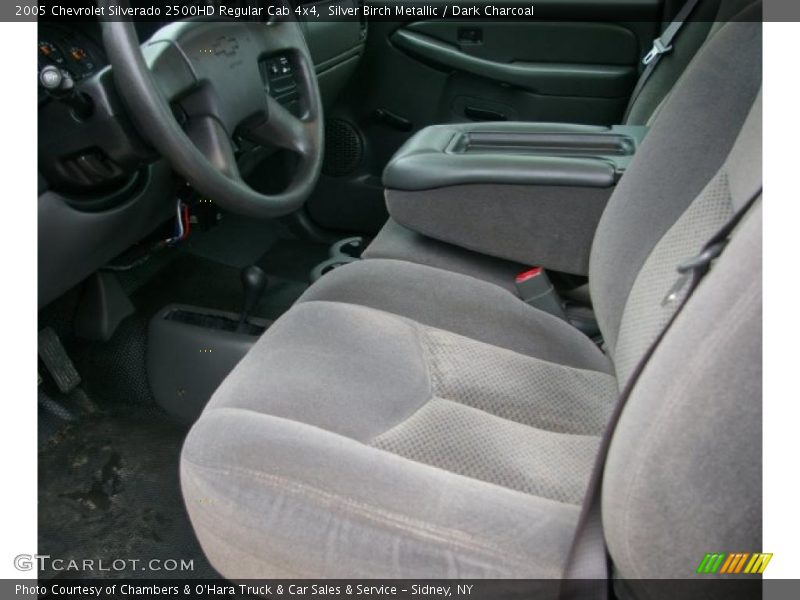 Silver Birch Metallic / Dark Charcoal 2005 Chevrolet Silverado 2500HD Regular Cab 4x4