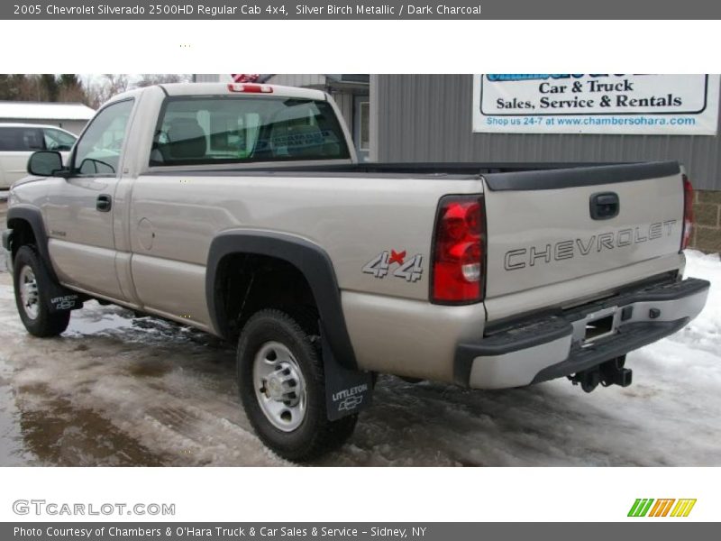 Silver Birch Metallic / Dark Charcoal 2005 Chevrolet Silverado 2500HD Regular Cab 4x4