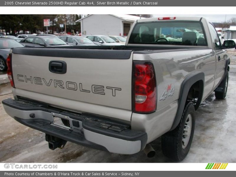 Silver Birch Metallic / Dark Charcoal 2005 Chevrolet Silverado 2500HD Regular Cab 4x4