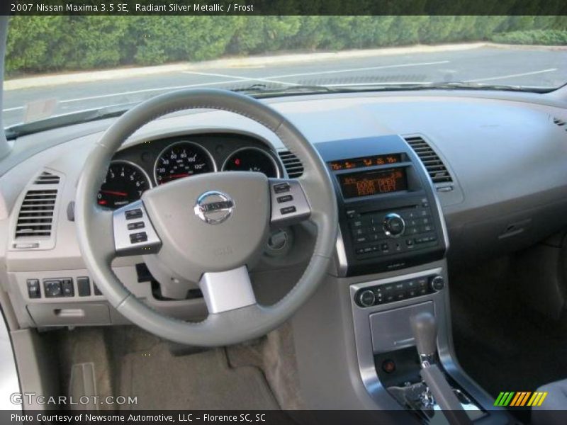Radiant Silver Metallic / Frost 2007 Nissan Maxima 3.5 SE