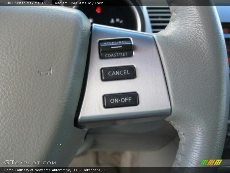 Radiant Silver Metallic / Frost 2007 Nissan Maxima 3.5 SE