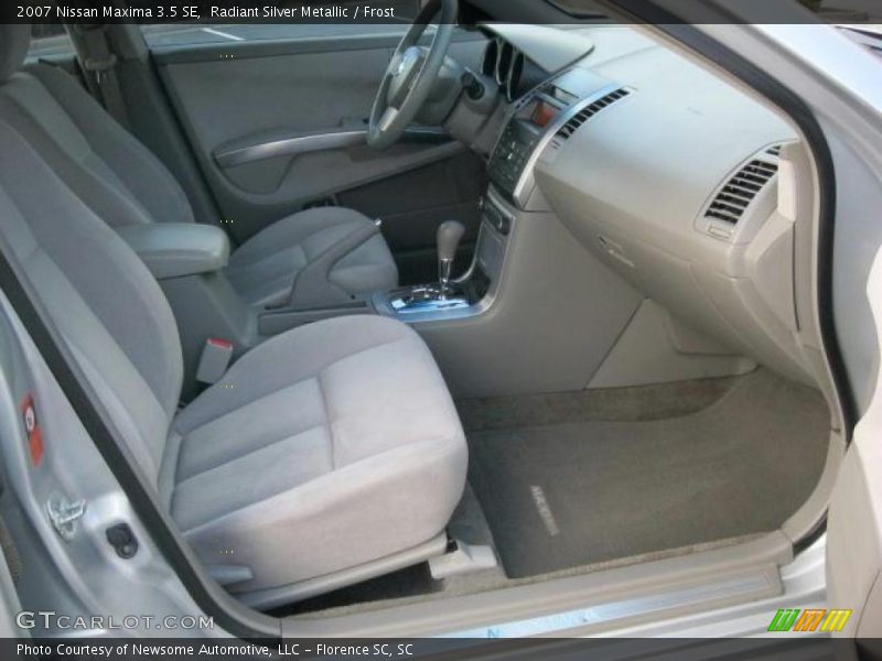 Radiant Silver Metallic / Frost 2007 Nissan Maxima 3.5 SE