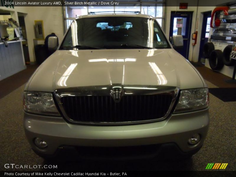 Silver Birch Metallic / Dove Grey 2004 Lincoln Aviator Luxury AWD