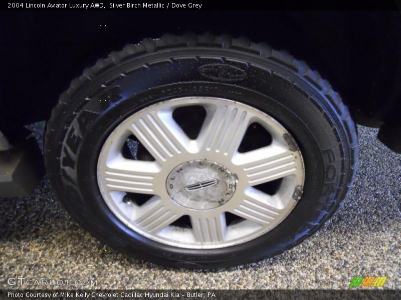 Silver Birch Metallic / Dove Grey 2004 Lincoln Aviator Luxury AWD
