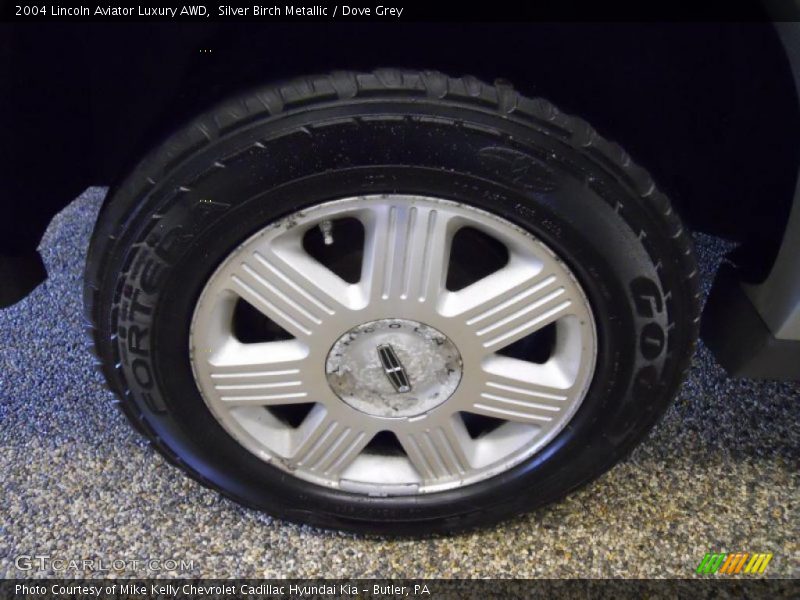 Silver Birch Metallic / Dove Grey 2004 Lincoln Aviator Luxury AWD