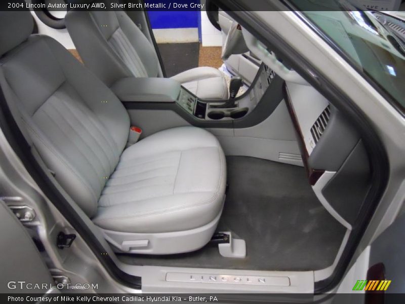  2004 Aviator Luxury AWD Dove Grey Interior
