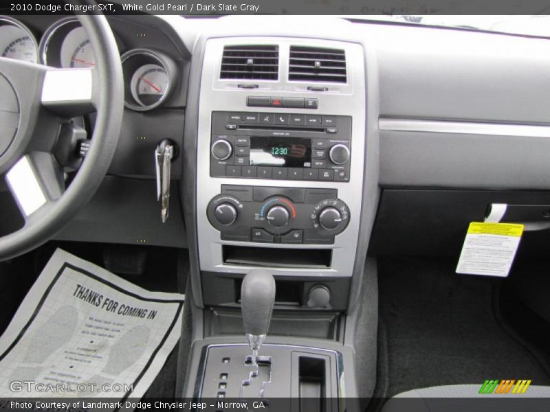 Dashboard of 2010 Charger SXT