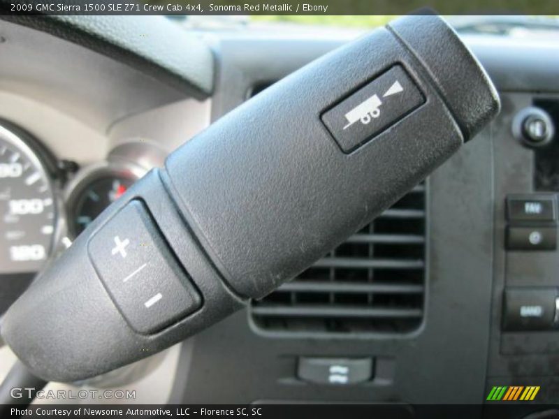 Sonoma Red Metallic / Ebony 2009 GMC Sierra 1500 SLE Z71 Crew Cab 4x4