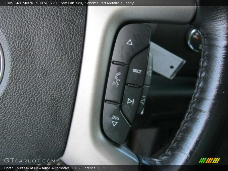 Sonoma Red Metallic / Ebony 2009 GMC Sierra 1500 SLE Z71 Crew Cab 4x4