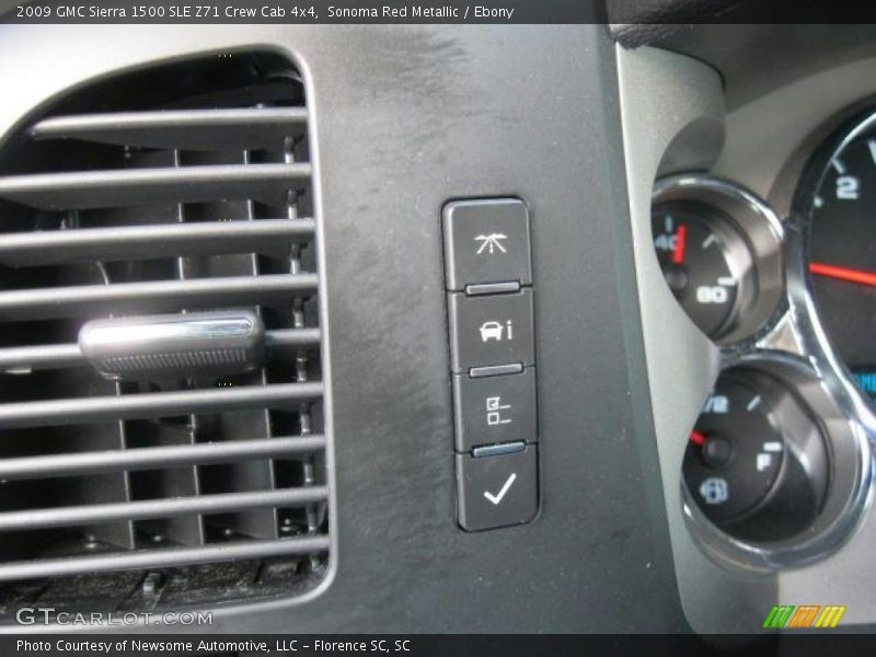 Sonoma Red Metallic / Ebony 2009 GMC Sierra 1500 SLE Z71 Crew Cab 4x4