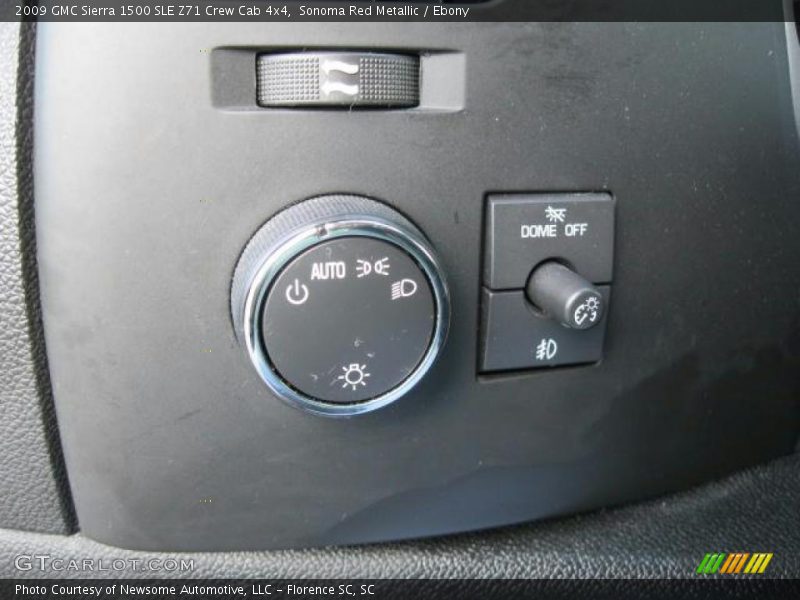 Sonoma Red Metallic / Ebony 2009 GMC Sierra 1500 SLE Z71 Crew Cab 4x4