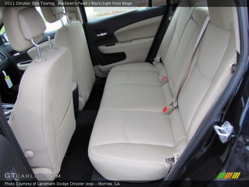  2011 200 Touring Black/Light Frost Beige Interior