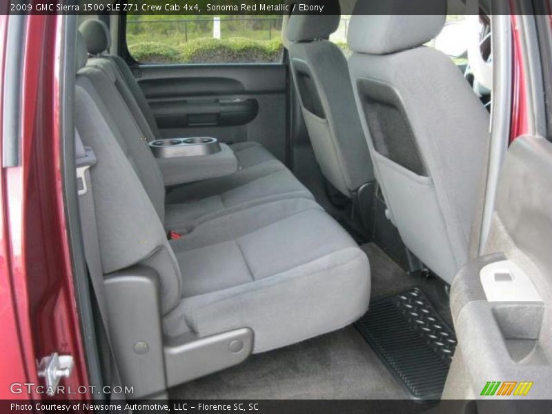 Sonoma Red Metallic / Ebony 2009 GMC Sierra 1500 SLE Z71 Crew Cab 4x4