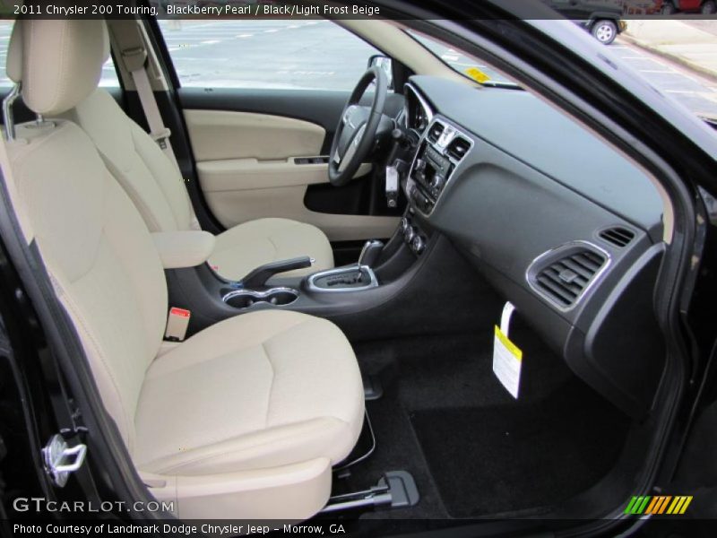  2011 200 Touring Black/Light Frost Beige Interior