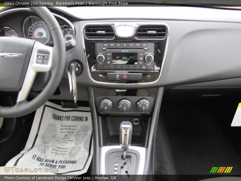 Dashboard of 2011 200 Touring