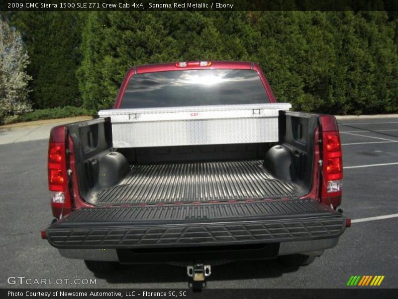 Sonoma Red Metallic / Ebony 2009 GMC Sierra 1500 SLE Z71 Crew Cab 4x4