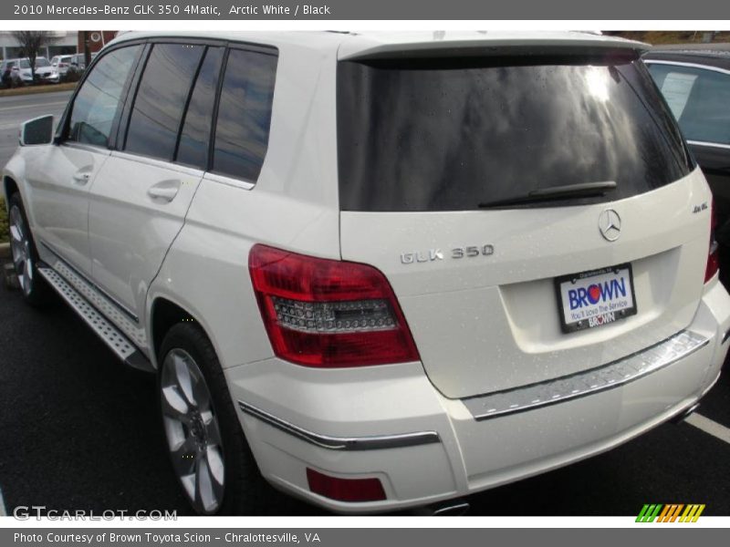 Arctic White / Black 2010 Mercedes-Benz GLK 350 4Matic