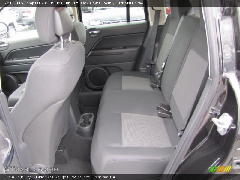  2011 Compass 2.0 Latitude Dark Slate Gray Interior
