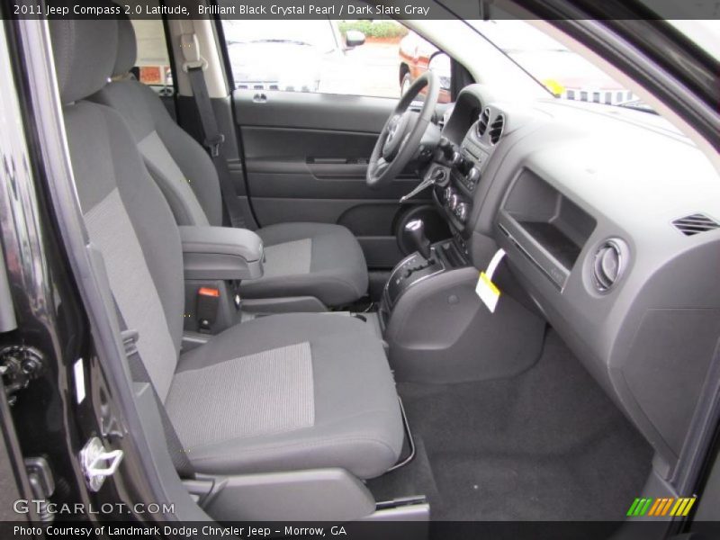  2011 Compass 2.0 Latitude Dark Slate Gray Interior